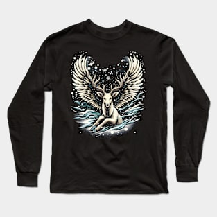 Winter Deer Long Sleeve T-Shirt